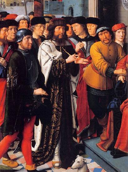 Gerard David The Judgment of Cambyses china oil painting image